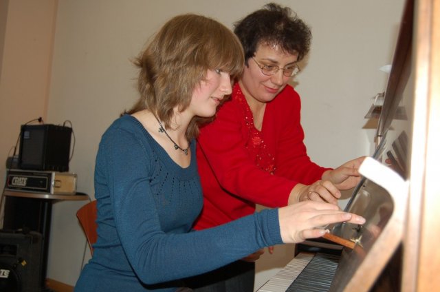 Vorführung der Musikschüler im Pi-Haus Freiberg am 11.12.2011